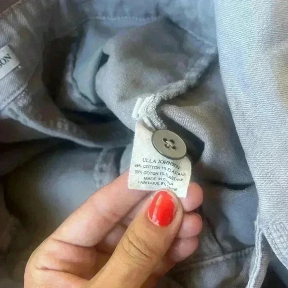 ulla johnson storm jeans in grey size 4 - Picture 6 of 7